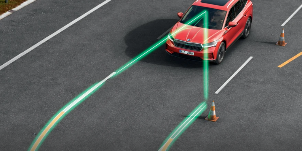Enyaq lane-keeping assist proved overly strong,