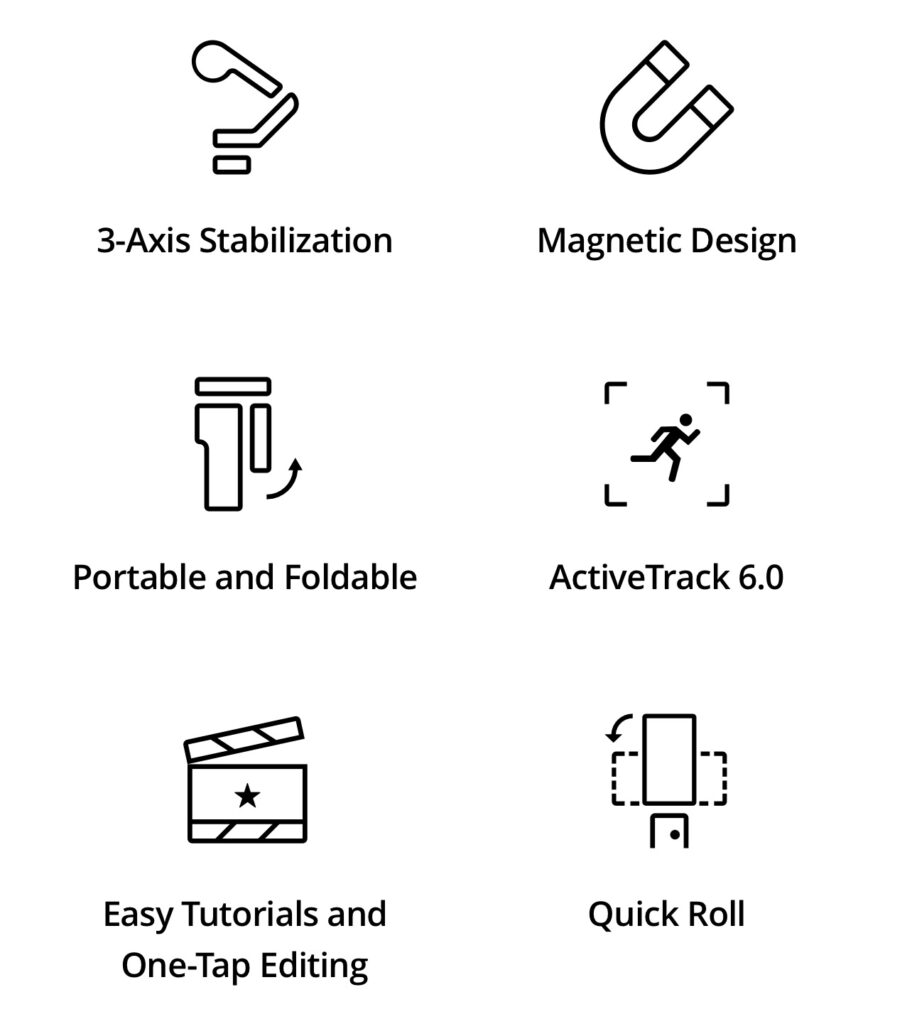  DJI OSMO SE features 